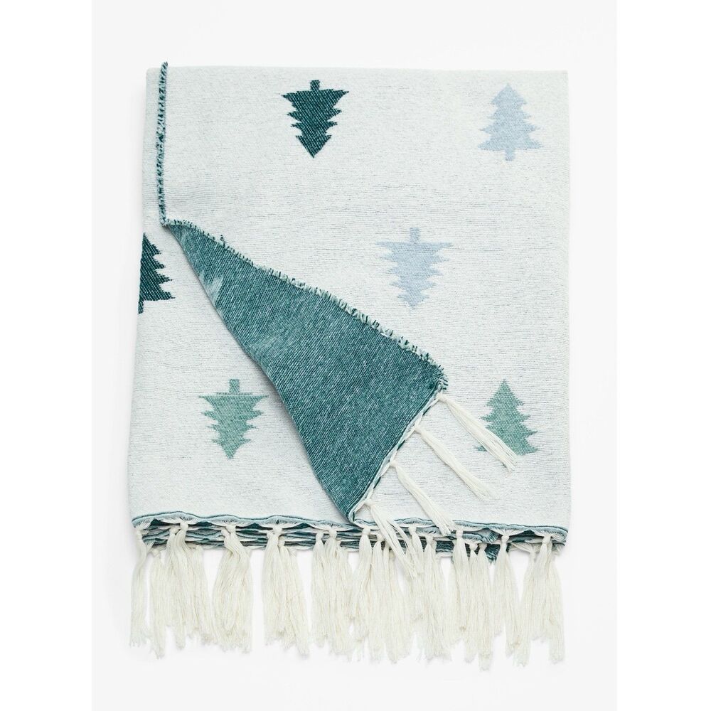 Maurices Holiday Tree Throw Blanket